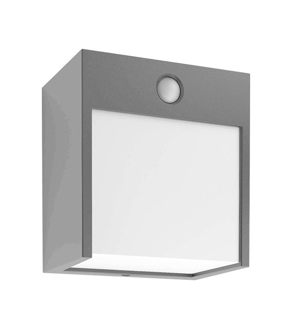 Lampada da parete a induzione quadrata da 125 HR60421S Lampada da parete a induzione quadrata da 125 HR60421S