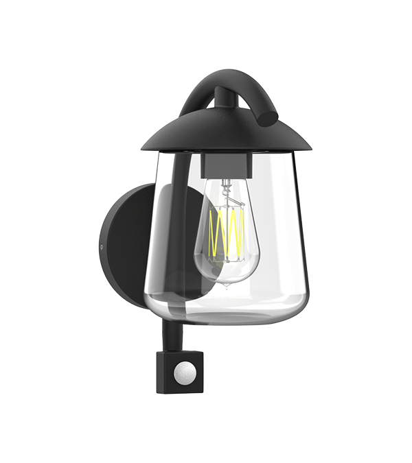 Lampada da parete a induzione in vetro Parrot Bend Flat Top HR60673S Lampada da parete a induzione in vetro Parrot Bend Flat Top HR60673S