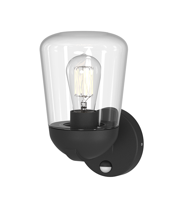 Lampada da parete a induzione con copertura in vetro Flat Top HR60112S Lampada da parete a induzione con copertura in vetro Flat Top HR60112S