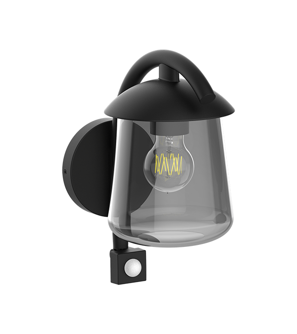 Lampada da parete a induzione in vetro Parrot Bend Flat Top HR60673S Lampada da parete a induzione in vetro Parrot Bend Flat Top HR60673S