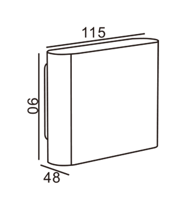 Lampada da parete Charging Bank X HR60742 Lampada da parete Charging Bank X HR60742