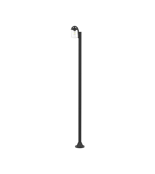 Lampada da giardino a testa piatta singola HR60702 Lampada da giardino a testa piatta singola HR60702