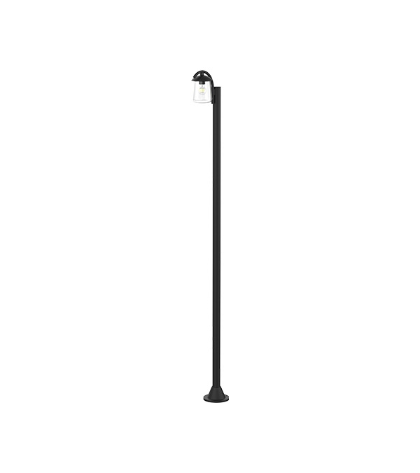 Lampada da giardino a testa piatta singola HR60702 Lampada da giardino a testa piatta singola HR60702