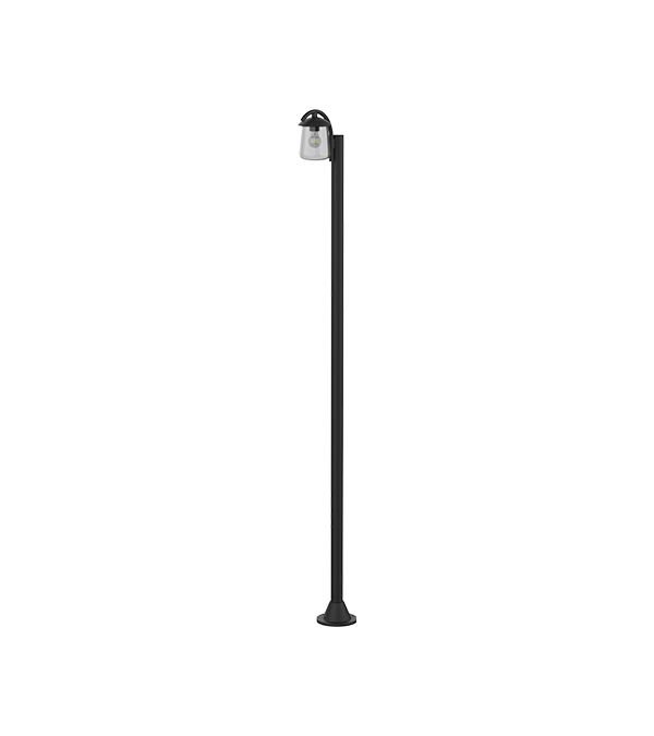 Lampada da giardino a testa piatta singola HR60702 Lampada da giardino a testa piatta singola HR60702