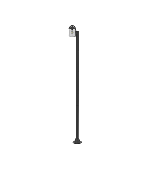 Lampada da giardino a testa piatta singola HR60702 Lampada da giardino a testa piatta singola HR60702
