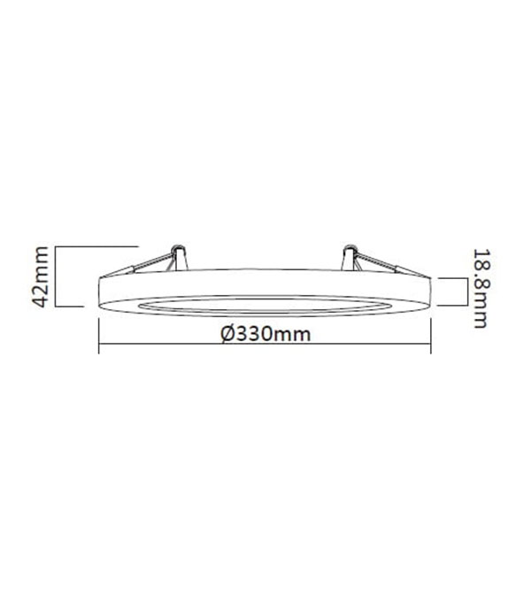 Plafoniera 330 LED HR10101 Plafoniera 330 LED HR10101
