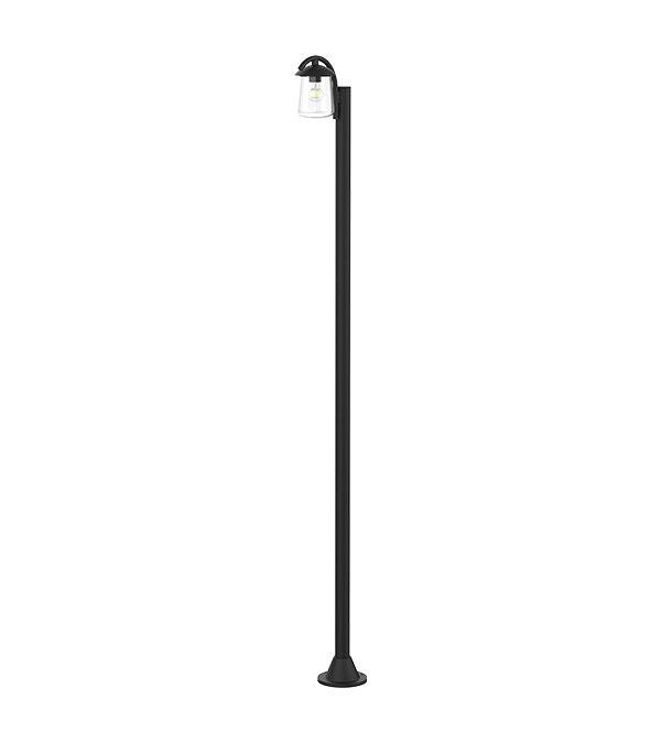 Lampada da giardino a testa piatta singola HR60702 Lampada da giardino a testa piatta singola HR60702