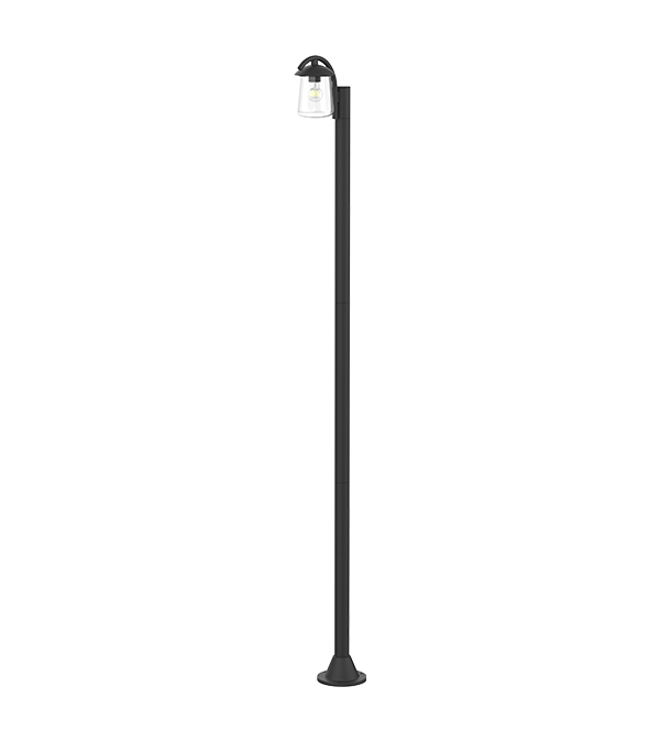 Lampada da giardino a testa piatta singola HR60702 Lampada da giardino a testa piatta singola HR60702